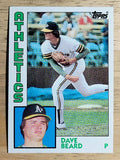 1984 Topps #513 Dave Beard