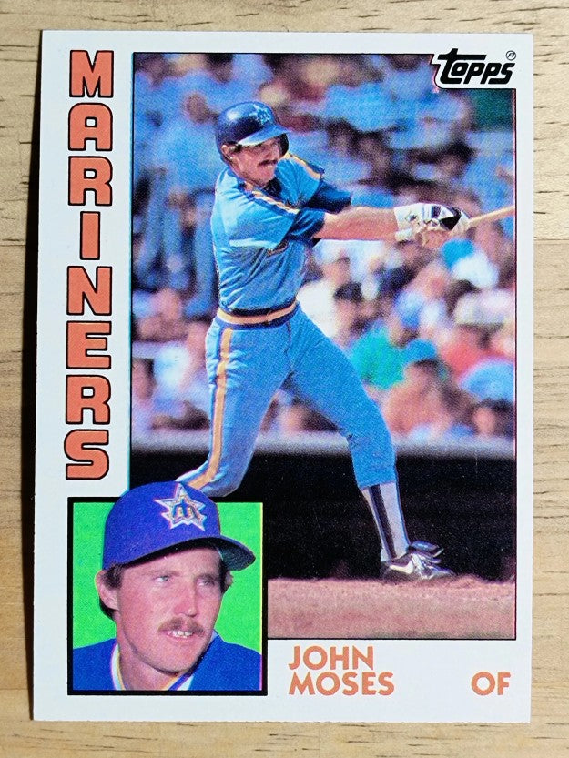1984 Topps #517 John Moses