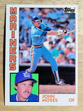 1984 Topps #517 John Moses