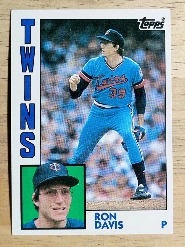 1984 Topps #519 Ron Davis