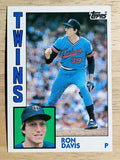 1984 Topps #519 Ron Davis