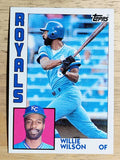 1984 Topps #525 Willie Wilson