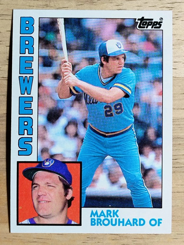 1984 Topps #528 Mark Brouhard