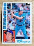 1984 Topps #528 Mark Brouhard