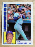 1984 Topps #533 Ken Landreaux