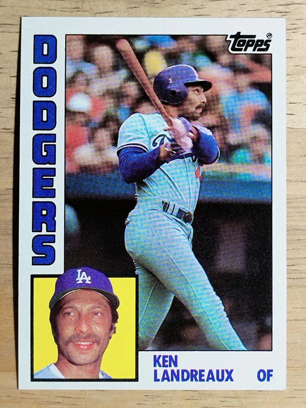 1984 Topps #533 Ken Landreaux