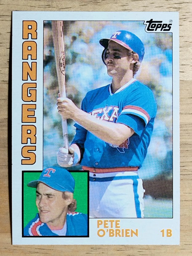 1984 Topps #534 Pete O'Brien RC