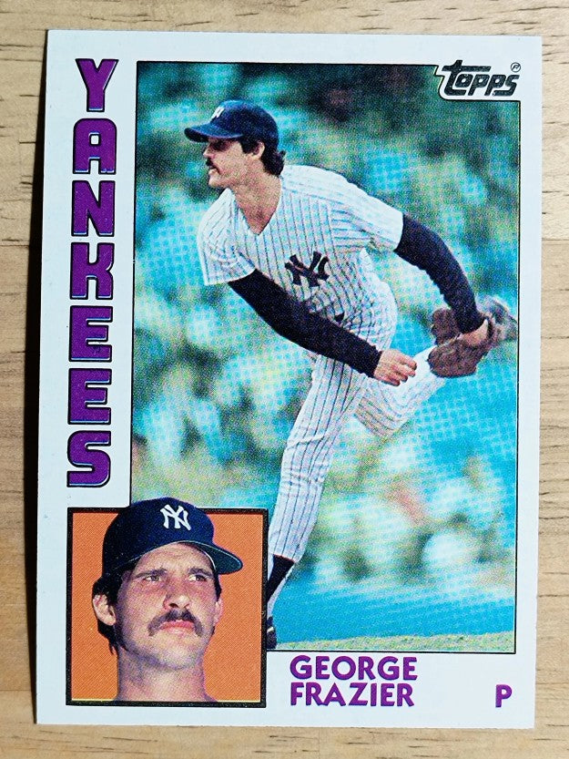 1984 Topps #539 George Frazier