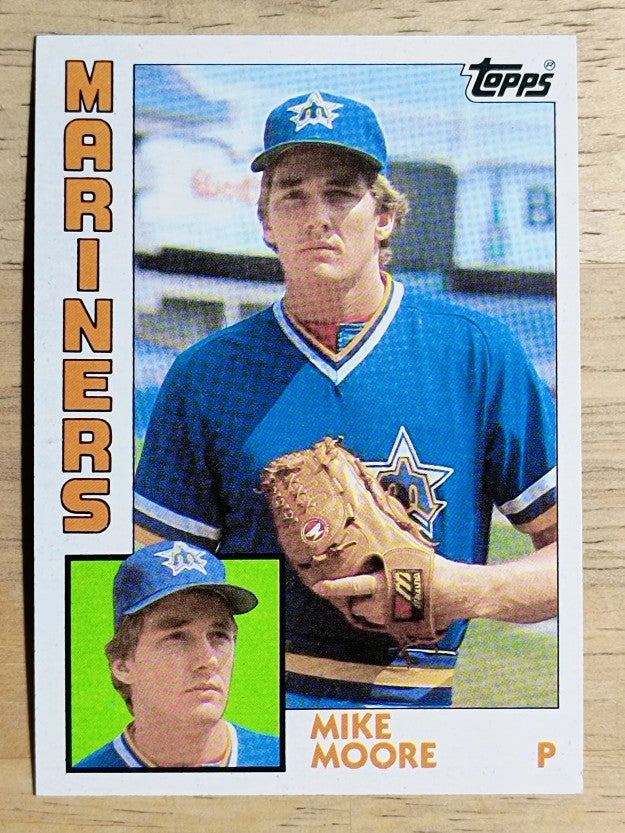 1984 Topps #547 Mike Moore