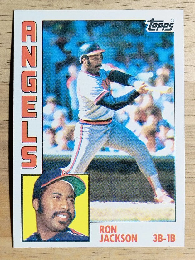 1984 Topps #548 Ron Jackson