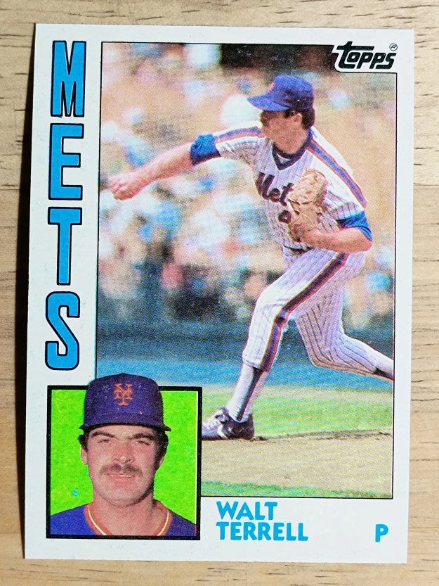 1984 Topps #549 Walt Terrell
