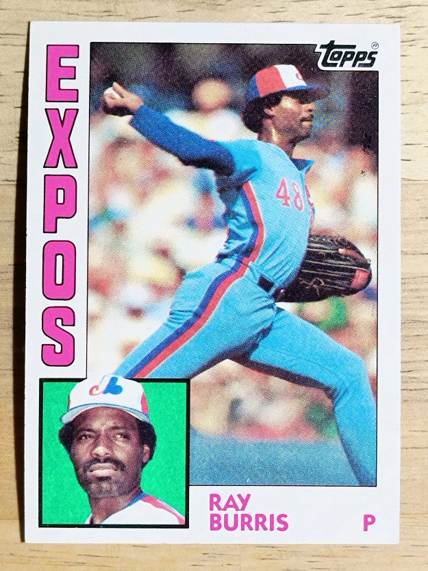 1984 Topps #552 Ray Burris
