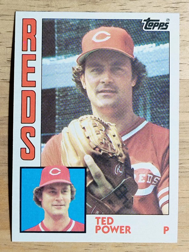 1984 Topps #554 Ted Power
