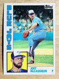 1984 Topps #556 Joey McLaughlin