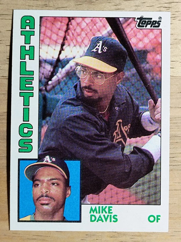 1984 Topps #558 Mike Davis