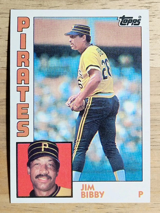 1984 Topps #566 Jim Bibby
