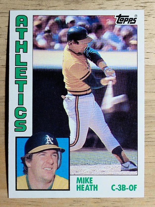 1984 Topps #567 Mike Heath