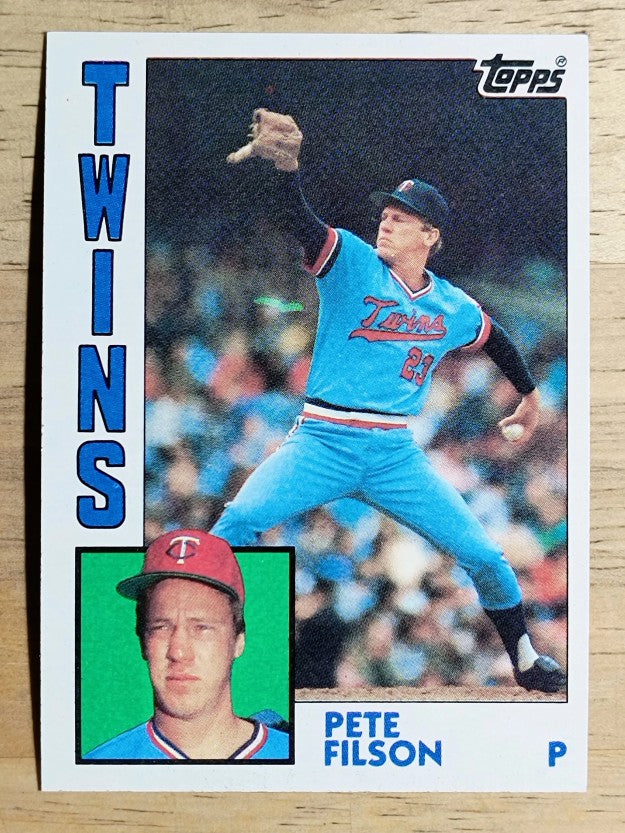 1984 Topps #568 Pete Filson