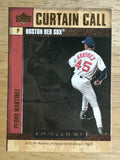 2000 Upper Deck Ovation Curtain Calls #CC12 Pedro Martinez