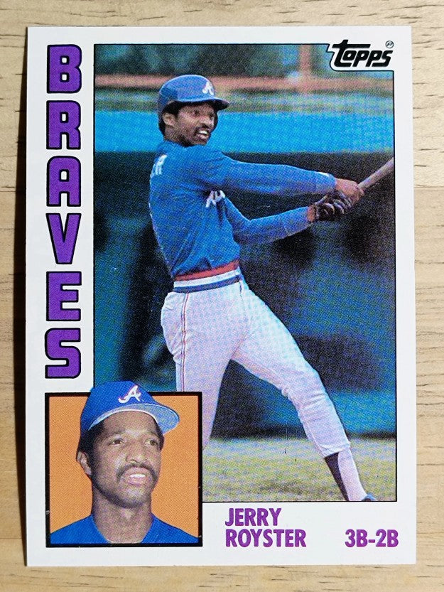 1984 Topps #572 Jerry Royster