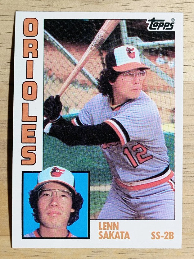 1984 Topps #578 Lenn Sakata