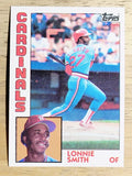1984 Topps #580 Lonnie Smith