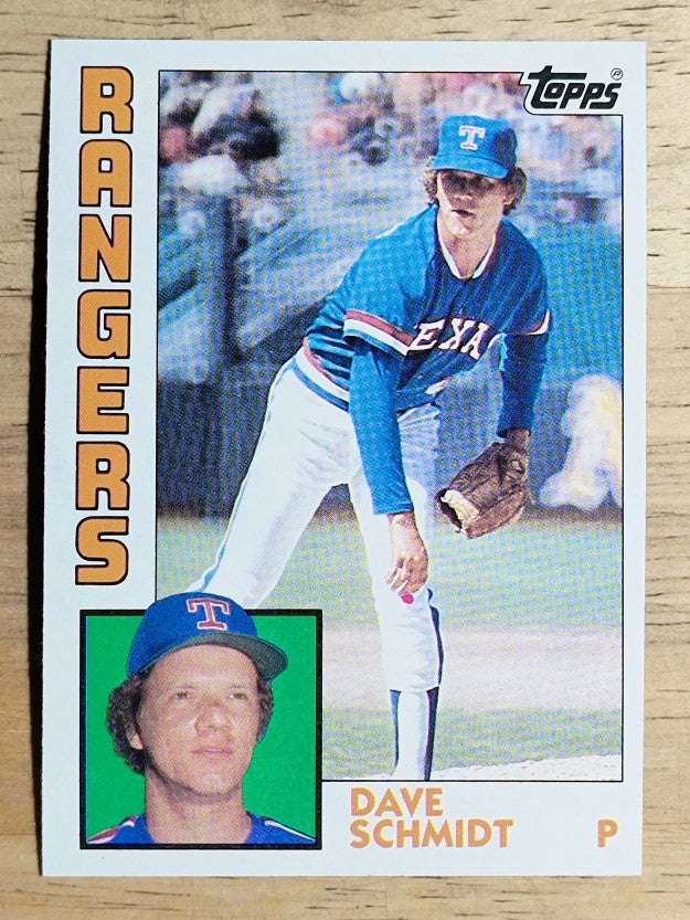 1984 Topps #584 Dave Schmidt