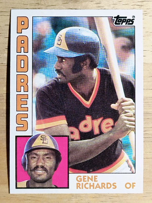 1984 Topps #594 Gene Richards