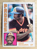 1984 Topps #594 Gene Richards