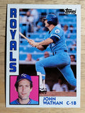 1984 Topps #602 John Wathan
