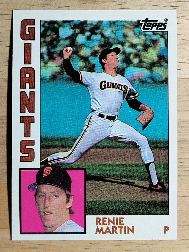 1984 Topps #603 Renie Martin