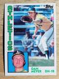 1984 Topps #609 Dan Meyer