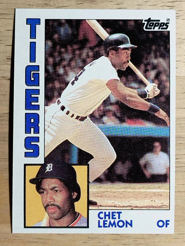 1984 Topps #611 Chet Lemon
