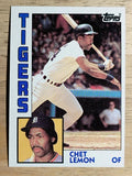1984 Topps #611 Chet Lemon