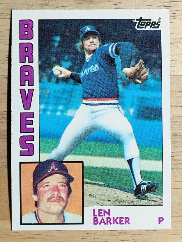 1984 Topps #614 Len Barker