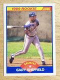 1989 Score #625 Gary Sheffield RC