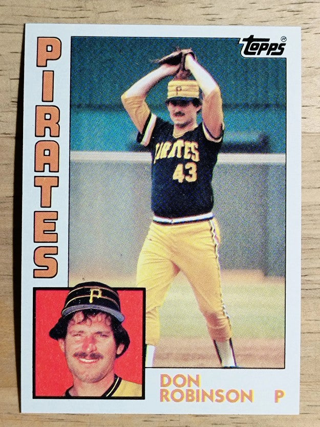 1984 Topps #616 Don Robinson