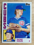 1984 Topps #618 Dickie Noles