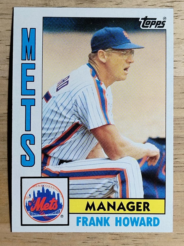 1984 Topps #621 Frank Howard MG