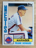 1984 Topps #621 Frank Howard MG