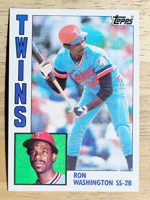 1984 Topps #623 Ron Washington