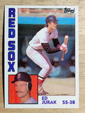 1984 Topps #628 Ed Jurak