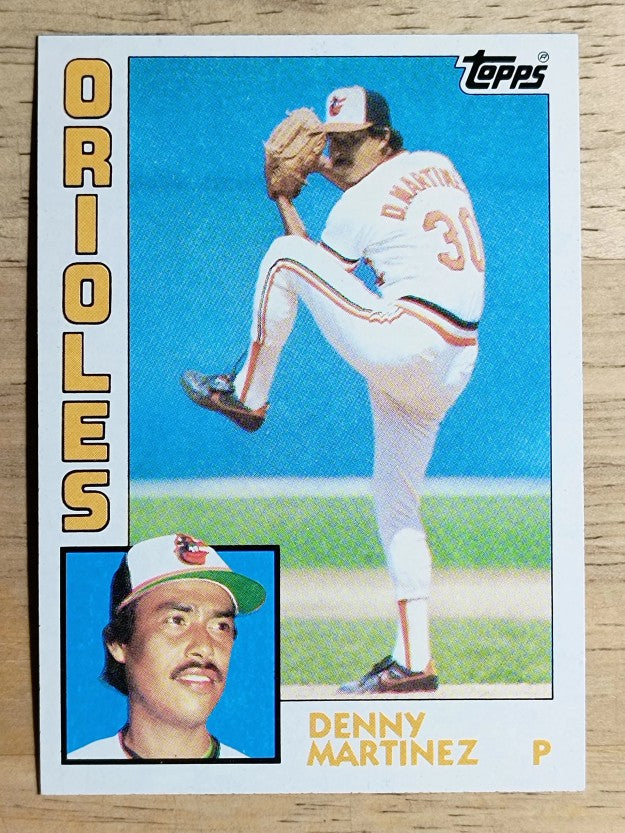 1984 Topps #631 Dennis Martinez