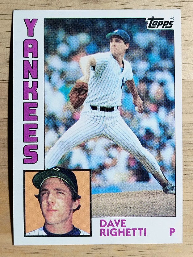 1984 Topps #635 Dave Righetti