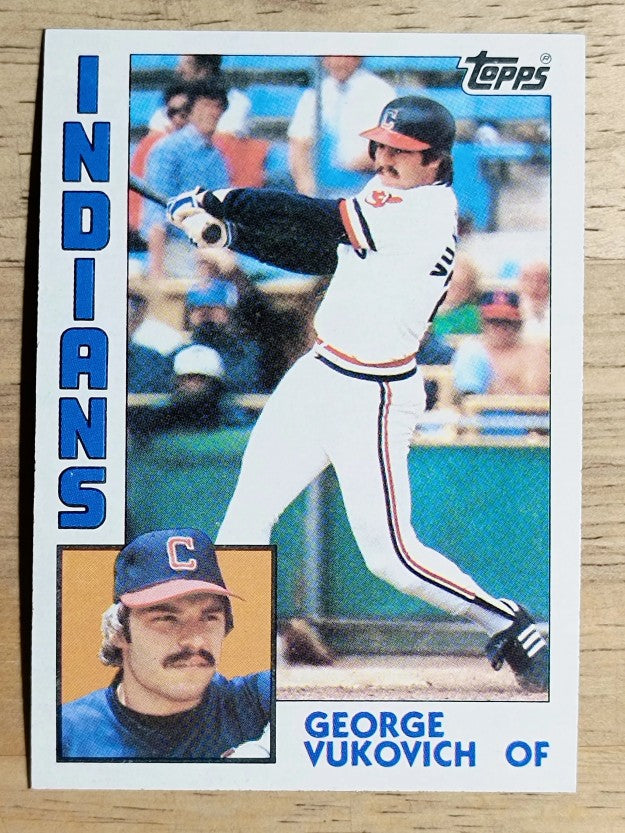1984 Topps #638 George Vukovich
