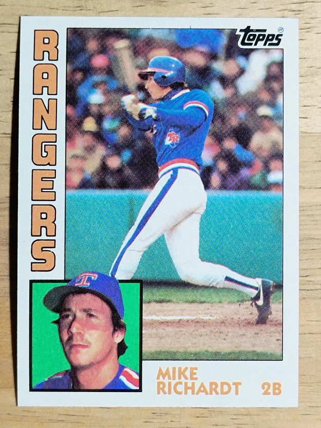 1984 Topps #641 Mike Richardt