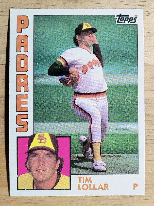 1984 Topps #644 Tim Lollar