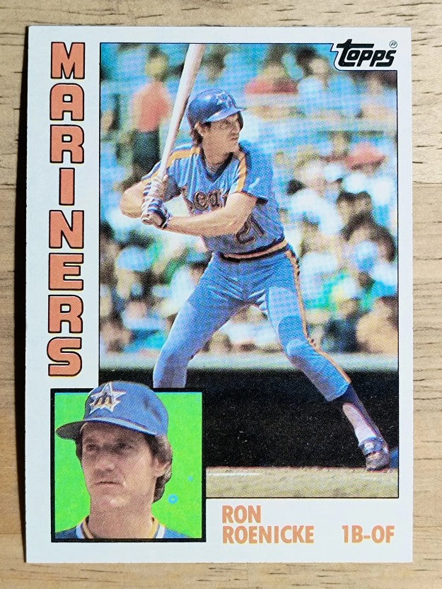 1984 Topps #647 Ron Roenicke