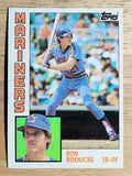 1984 Topps #647 Ron Roenicke