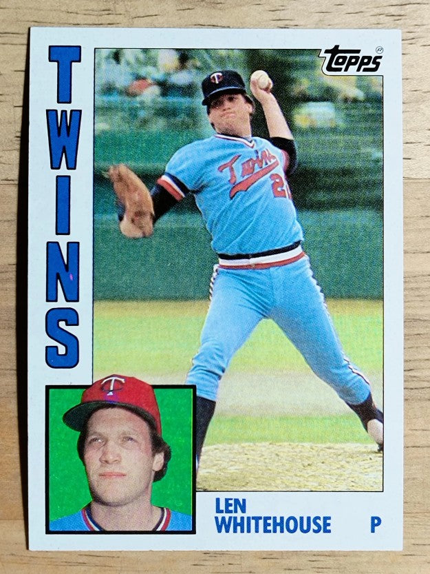1984 Topps #648 Len Whitehouse